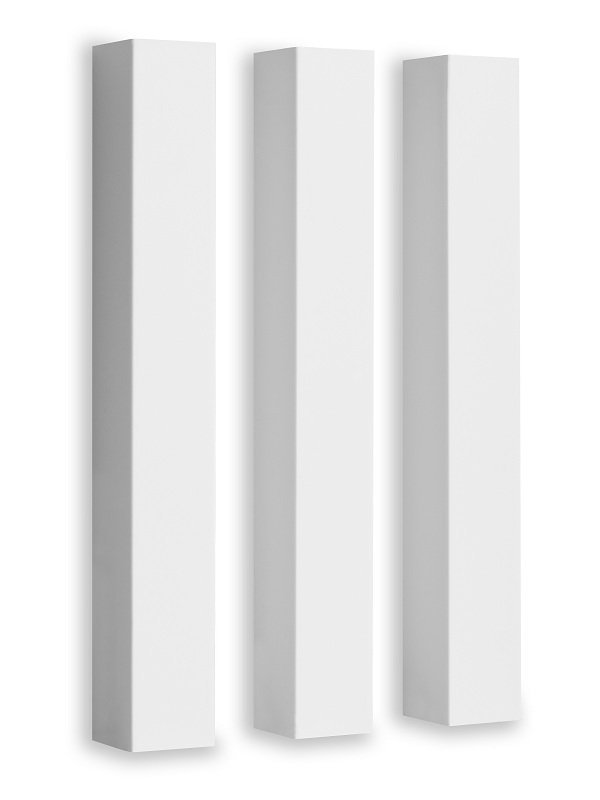 Фото товара Декоративный МДФ брус Ликорн, 40х40х2800 мм, белый матовый