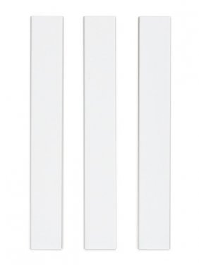 Фото товара Декоративная МДФ рейка для стен Ликорн, светло-серая