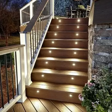 Фото товара Светодиодная подсветка для террасы или лестницы «Террасвет», 6 светильников с комплектующими