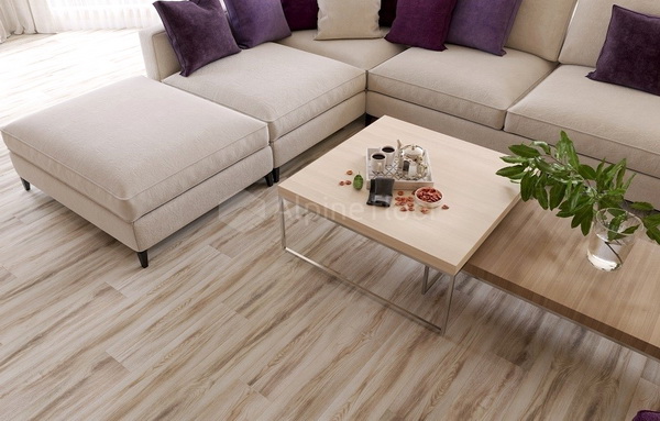 SPC ламинат Alpine Floor Real Wood в интерьере гостиной